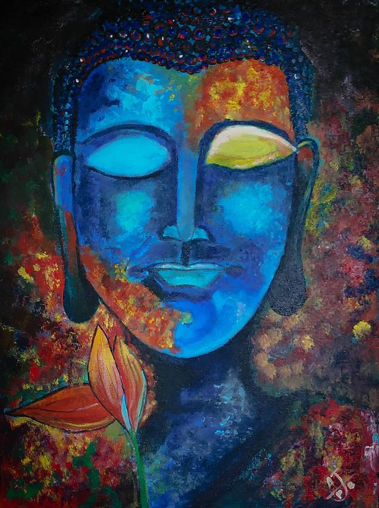 Dreamy Buddha Canvas Print