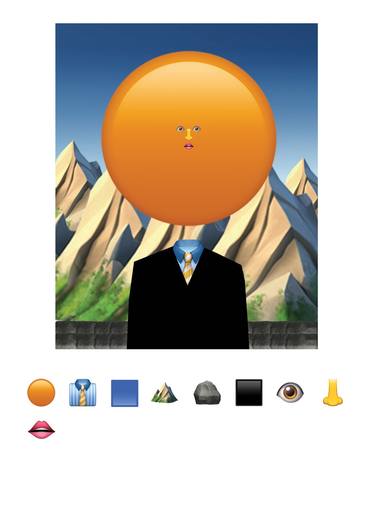 EMOJI PAINTING (Gentle Man) thumb