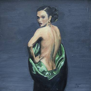 Original Expressionism Women Paintings by J de K