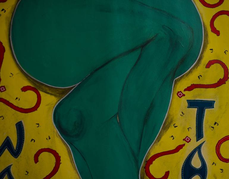 Original Pop Art Body Painting by Tsio Ghlonti