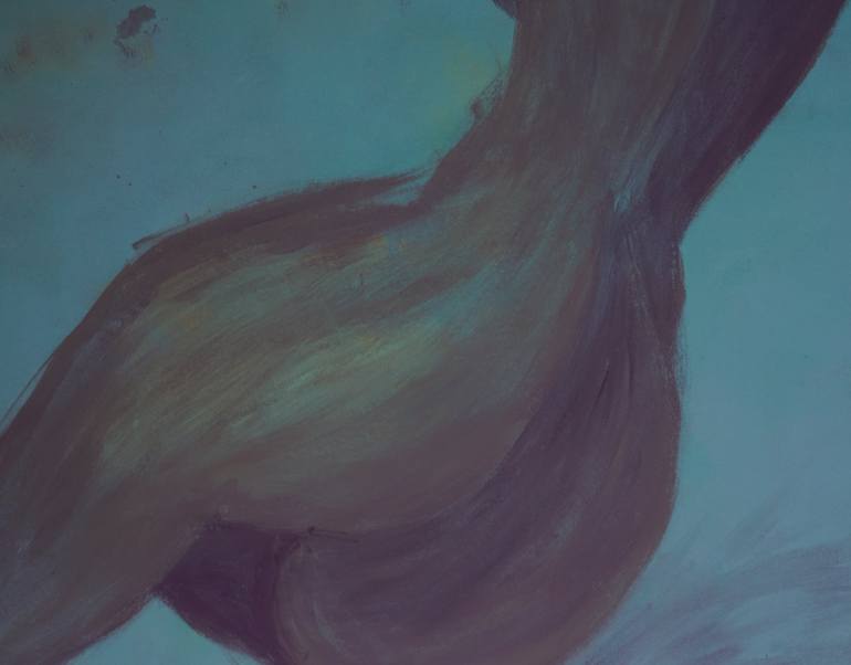 Original Surrealism Abstract Painting by Tsio Ghlonti