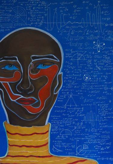 Original Figurative Science/Technology Paintings by Tsio Ghlonti