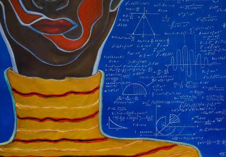 Original Figurative Science/Technology Painting by Tsio Ghlonti