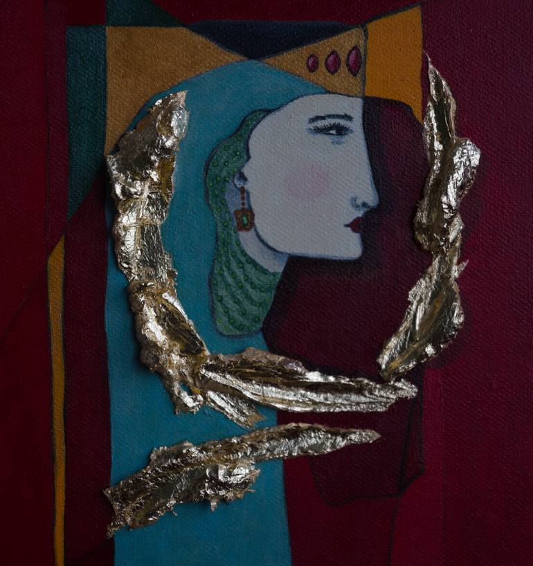 Original Figurative Politics Painting by Tsio Ghlonti
