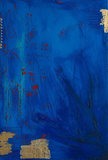 Original Abstract Expressionism Abstract Painting by Tsio Ghlonti