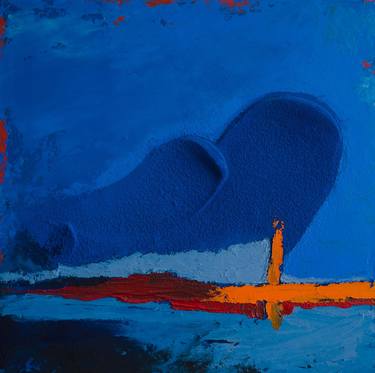 Original Abstract Expressionism Abstract Painting by Tsio Ghlonti