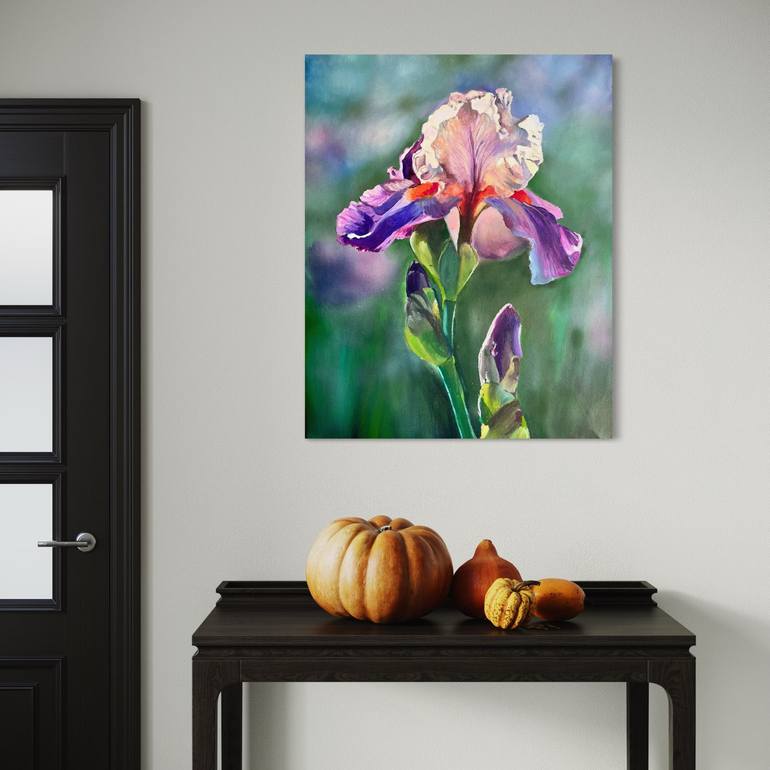 Original Realism Floral Painting by Natalia Yangalycheva