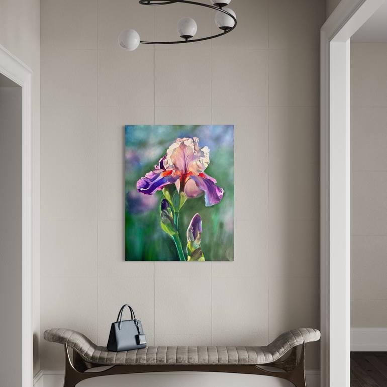 Original Realism Floral Painting by Natalia Yangalycheva