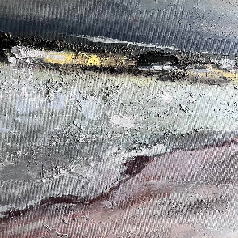 Original Abstract Landscape Painting by Natalia Yangalycheva