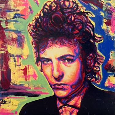 Original Abstract Pop Culture/Celebrity Paintings by Daniel Glass