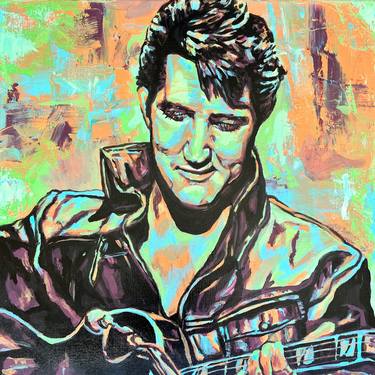 Original Abstract Pop Culture/Celebrity Paintings by Daniel Glass
