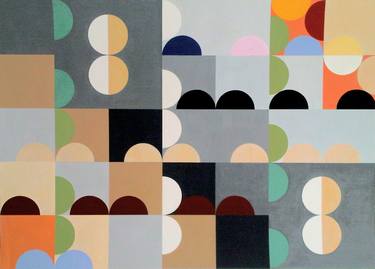 Original Conceptual Abstract Paintings by Ellen Ross