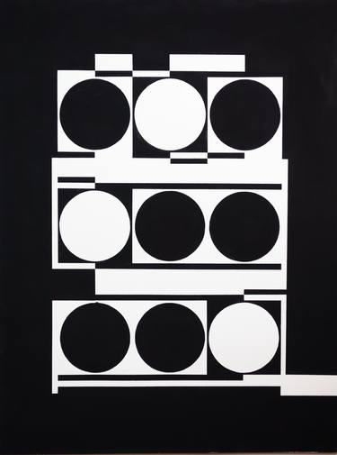 Print of Minimalism Geometric Paintings by Ellen Ross