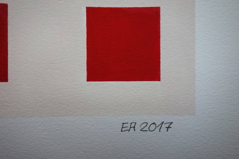 Original Minimalism Abstract Painting by Ellen Ross