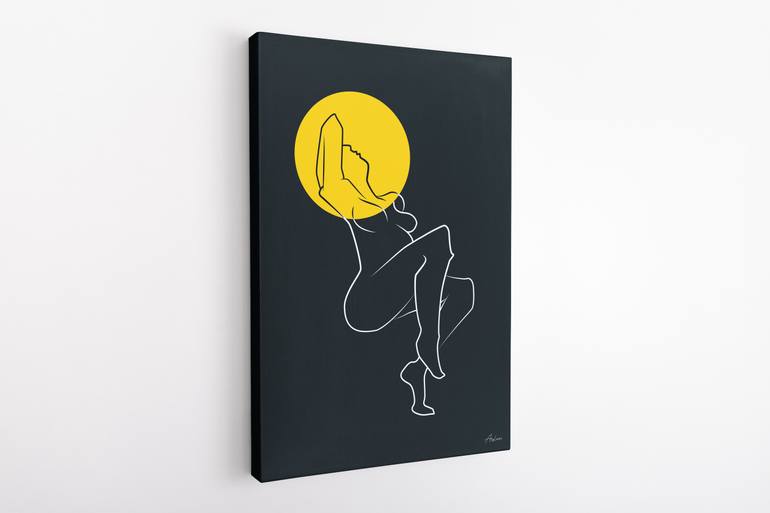 Original Abstract Expressionism Body Mixed Media by Arslan Maqsood