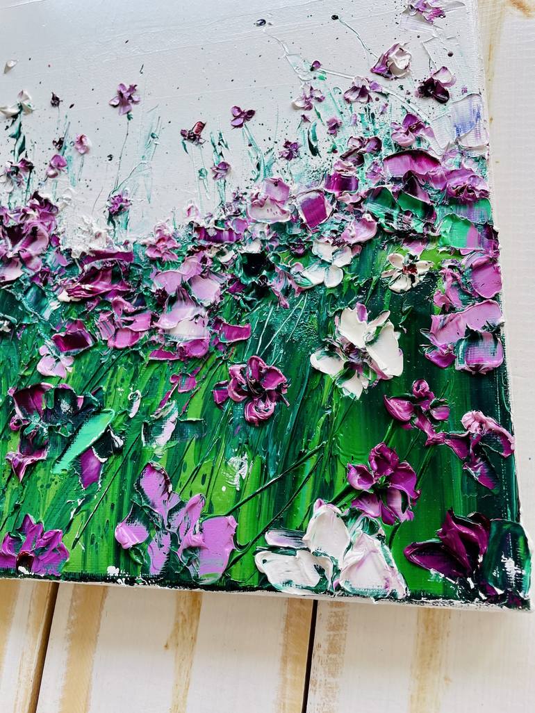 Original Floral Painting by Alena Semianiuk