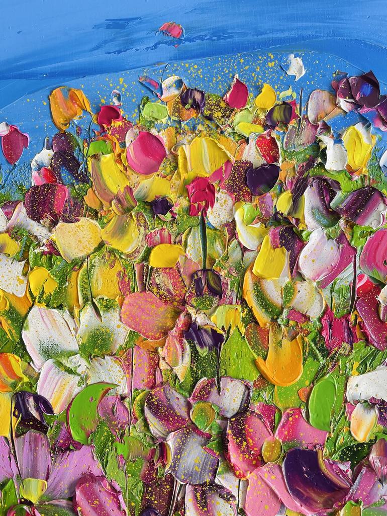 Original Floral Painting by Alena Semianiuk