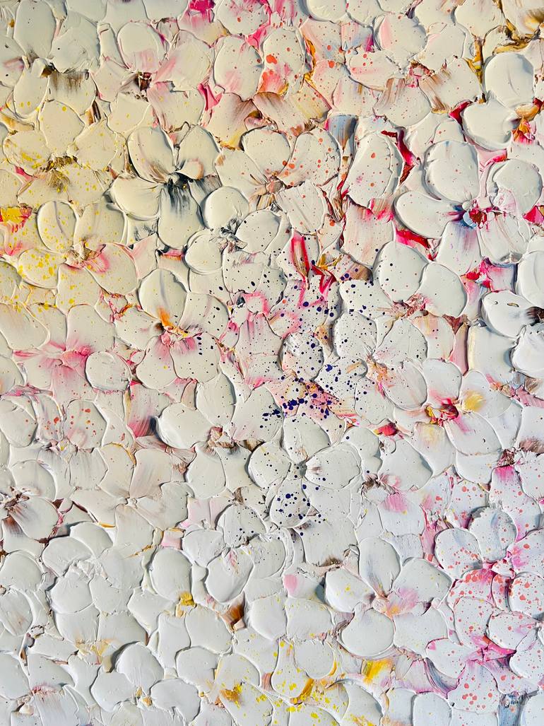 Original Abstract Expressionism Abstract Painting by Alena Semianiuk