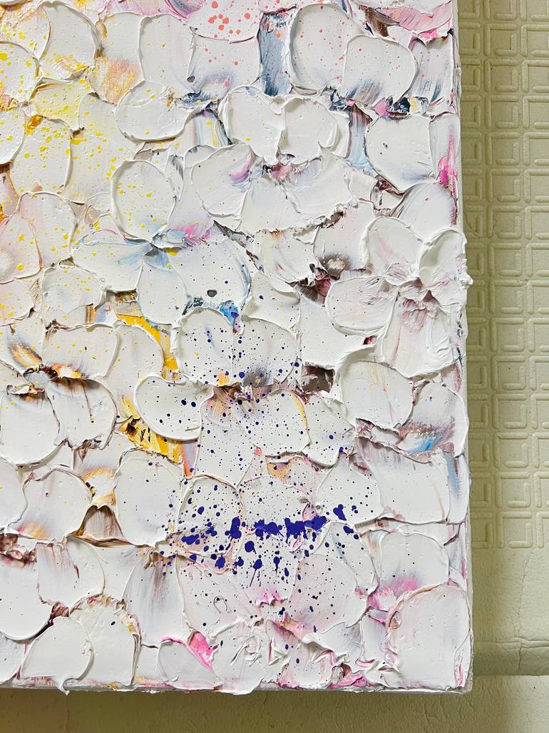 Original Abstract Expressionism Abstract Painting by Alena Semianiuk