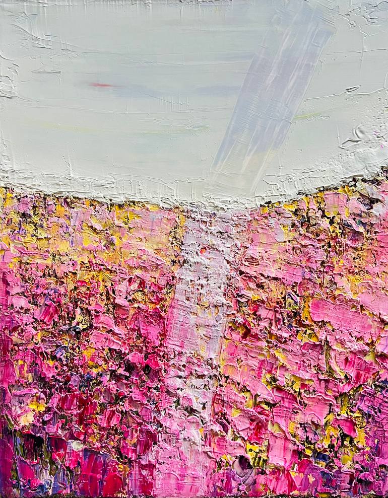 Original Abstract Painting by Alena Semianiuk | Abstract Art on Canvas | The Way