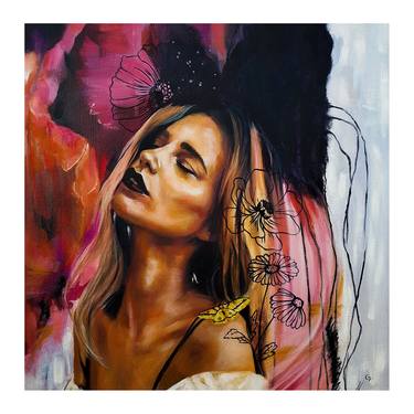 Print of Portrait Paintings by Carina Johanna Artwork