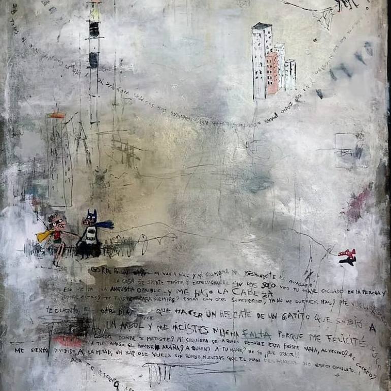 Original Abstract Expressionism Abstract Painting by Alejandro Gayvoronsky