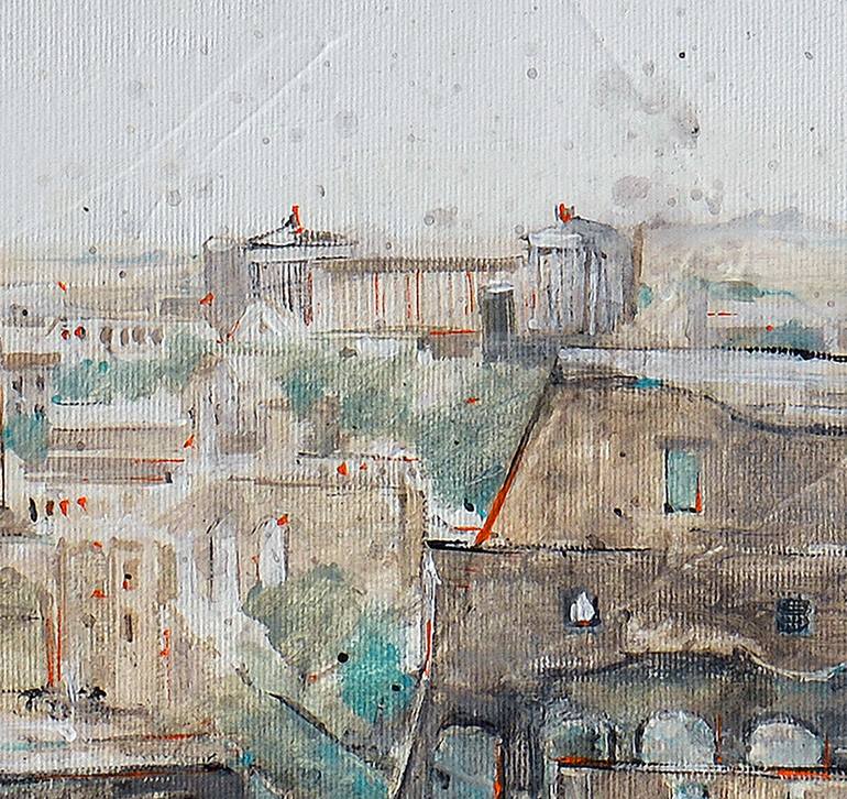 Original Figurative Architecture Painting by Fernando Arribillaga