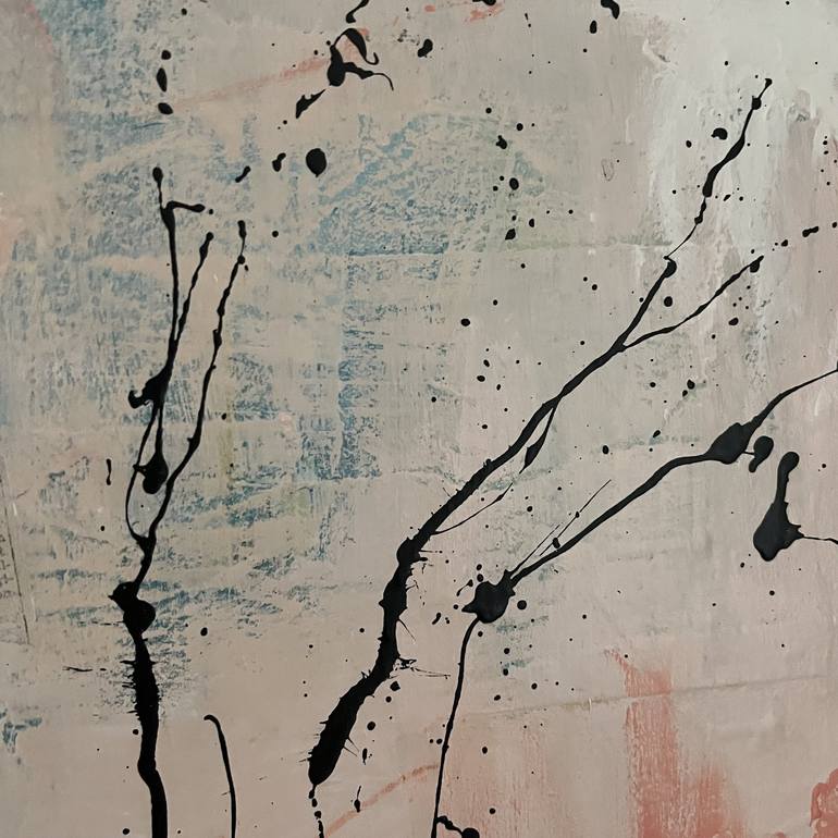 Original Abstract Expressionism Abstract Painting by Sam Lewis