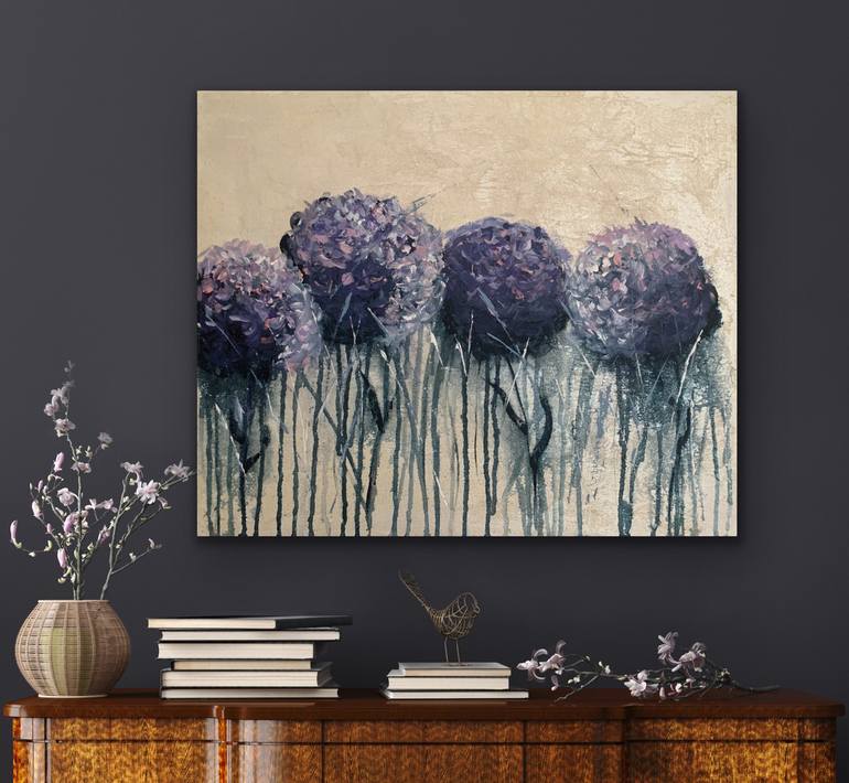 Original Floral Painting by Tatiana Malinovscaia