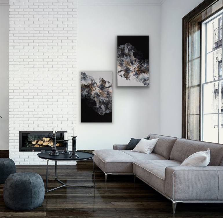 Original Conceptual Abstract Mixed Media by Tatiana Malinovscaia