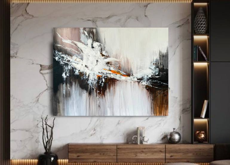 Original Contemporary Abstract Painting by Tatiana Malinovscaia