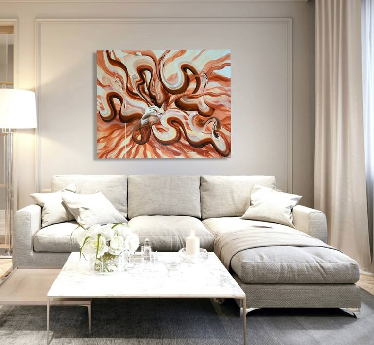 Original Abstract Painting by Tatiana Malinovscaia