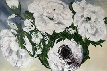 Print of Abstract Floral Paintings by Tatiana Malinovscaia