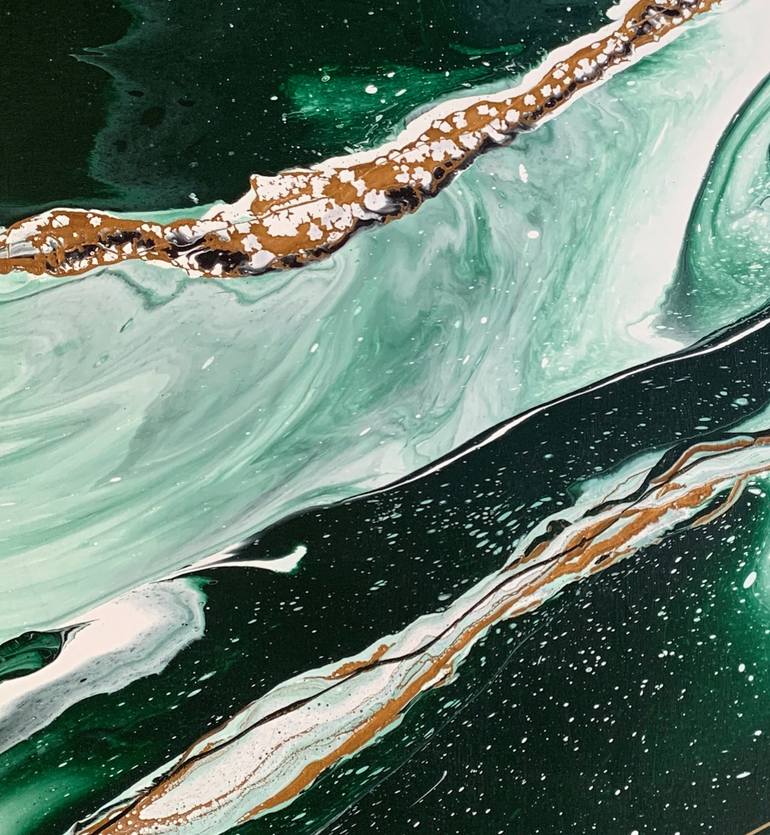 Original Conceptual Abstract Painting by Tatiana Malinovscaia