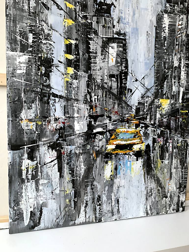 Original Fine Art Cities Painting by Tatiana Malinovscaia