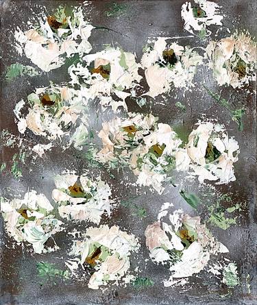 Original Abstract Expressionism Floral Paintings by Tatiana Malinovscaia