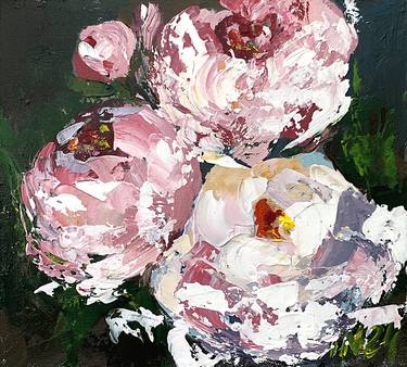 Original Impressionism Floral Paintings by Tatiana Malinovscaia