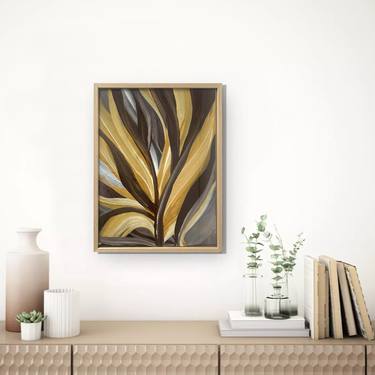 Original Abstract Botanic Paintings by Tatiana Malinovscaia