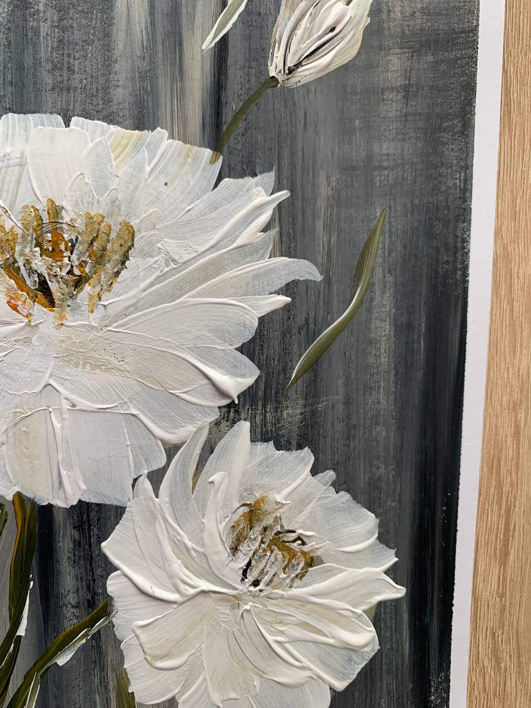 Original Expressionism Floral Painting by Tatiana Malinovscaia