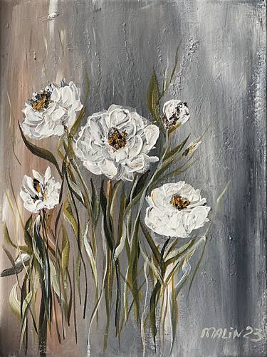 Print of Floral Paintings by Tatiana Malinovscaia