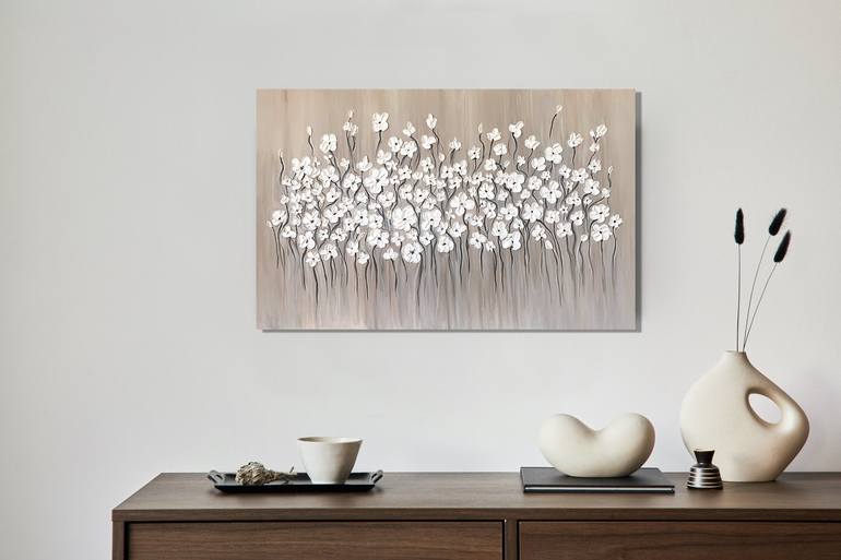 Original Floral Painting by Tatiana Malinovscaia