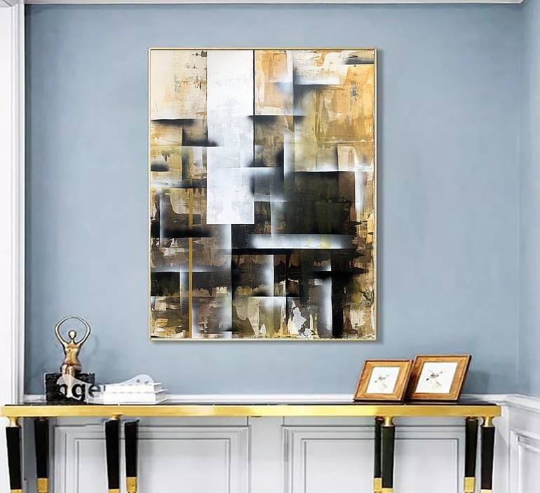 Original Contemporary Abstract Painting by Tatiana Malinovscaia