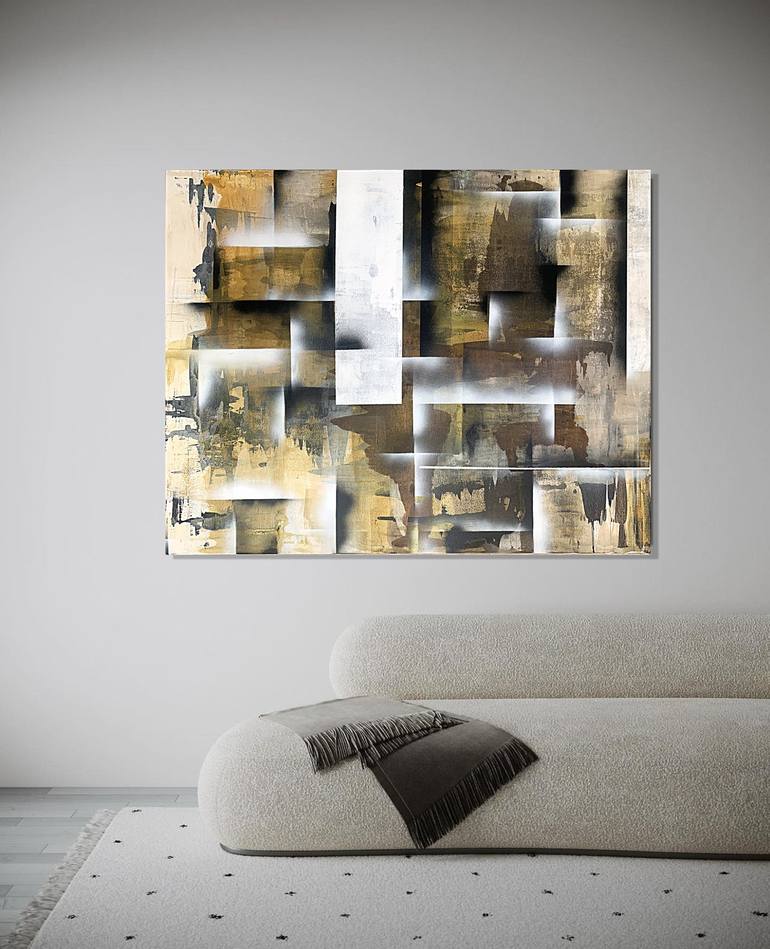 Original Contemporary Abstract Painting by Tatiana Malinovscaia