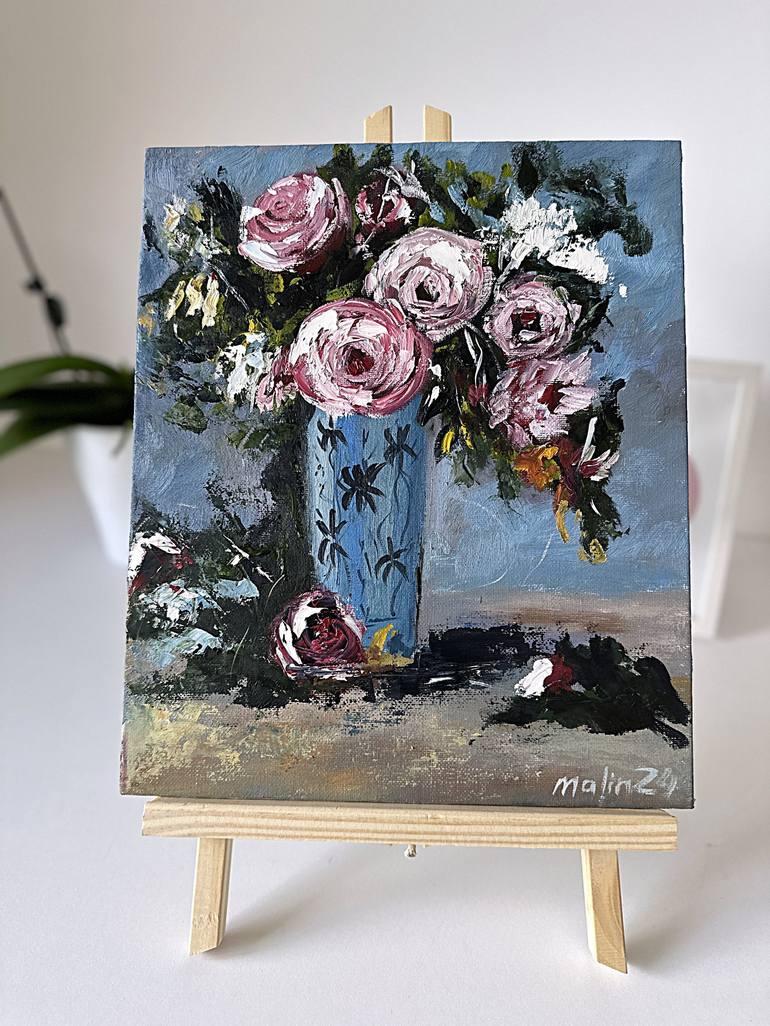 Original Impressionism Still Life Paintings by Tatiana Malinovscaia