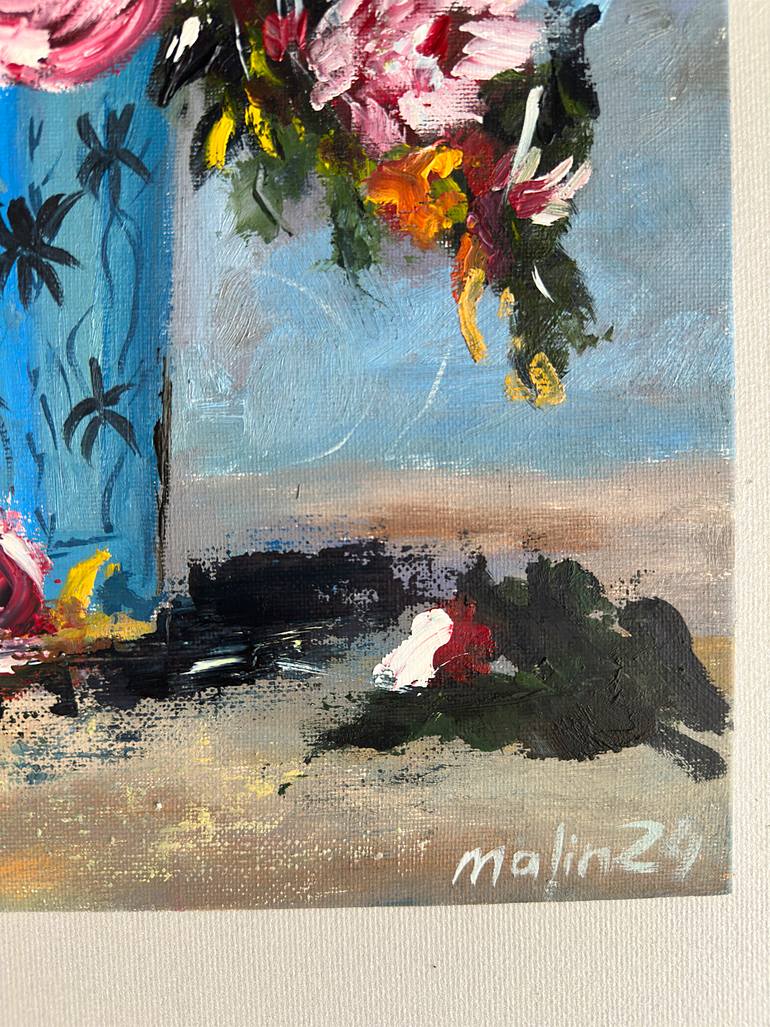 Original Abstract Still Life Painting by Tatiana Malinovscaia