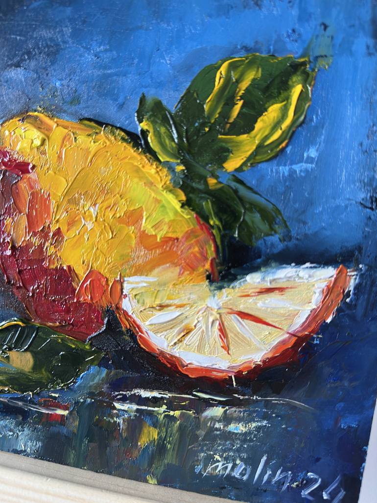 Original Impressionism Food & Drink Painting by Tatiana Malinovscaia