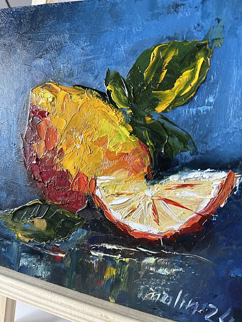 Original Impressionism Food & Drink Painting by Tatiana Malinovscaia