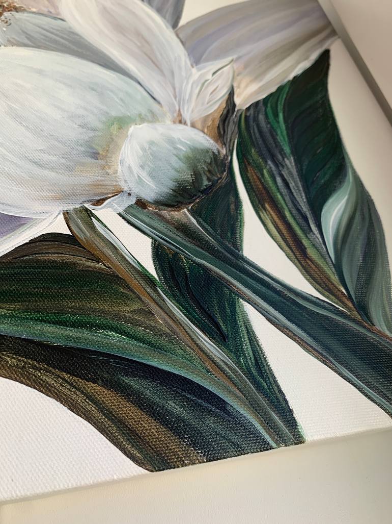 Original Contemporary Floral Painting by Tatiana Malinovscaia