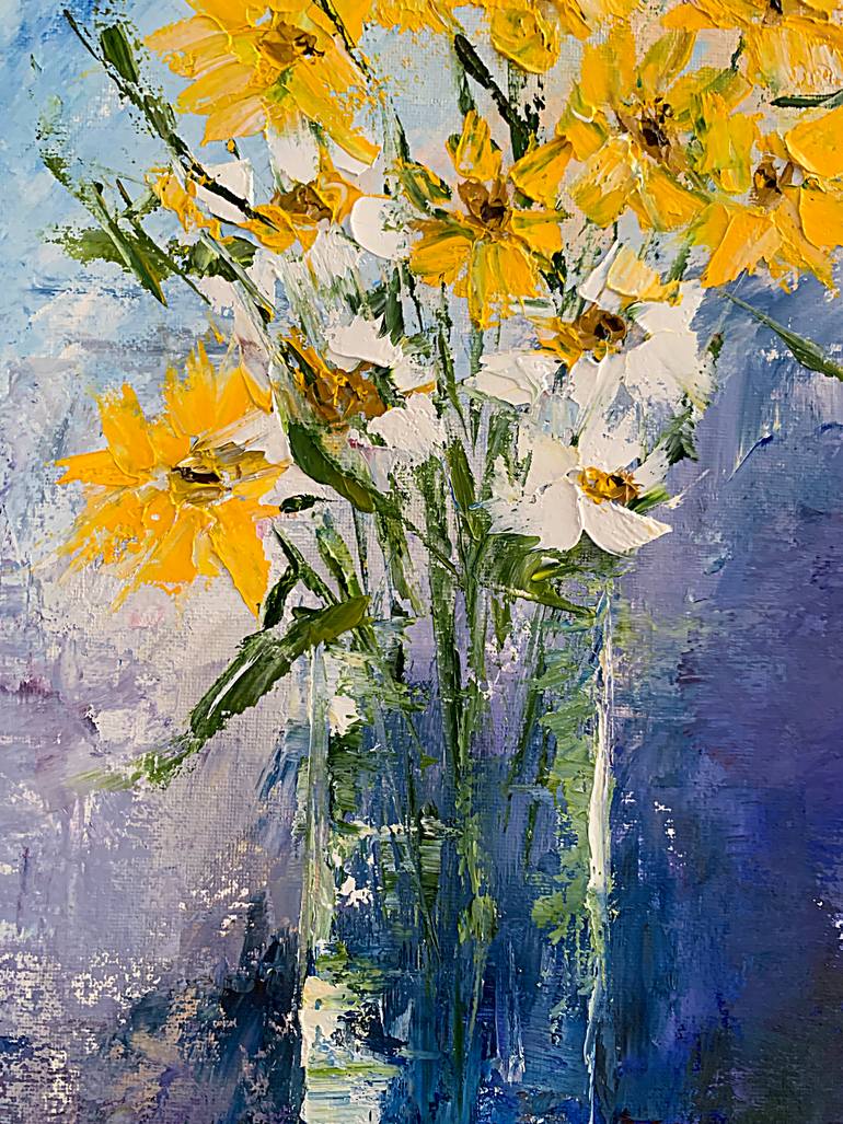 Original Expressionism Still Life Painting by Tatiana Malinovscaia