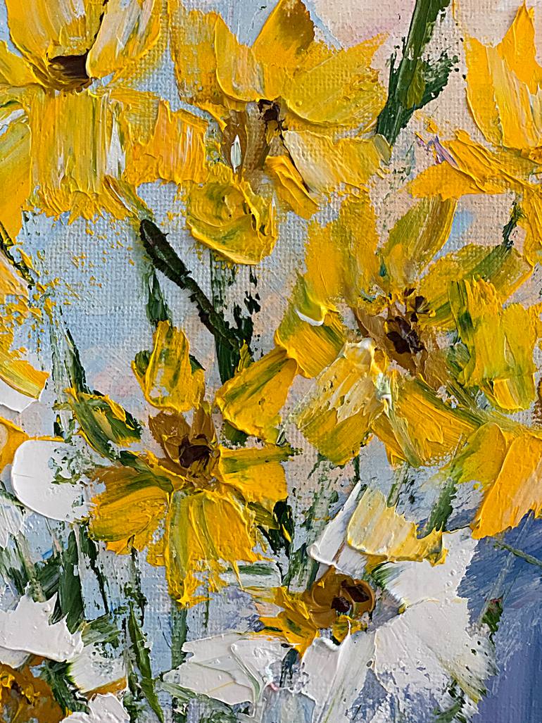 Original Expressionism Still Life Painting by Tatiana Malinovscaia